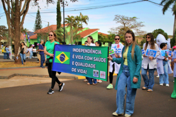 Foto - Desfile Cívico de 7 de Setembro emociona Campos Novos Paulista