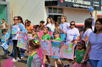 Foto - Desfile Cívico de 7 de Setembro emociona Campos Novos Paulista