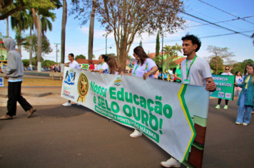 Foto - Desfile Cívico de 7 de Setembro emociona Campos Novos Paulista