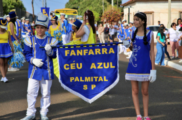 Foto - Desfile Cívico de 7 de Setembro emociona Campos Novos Paulista