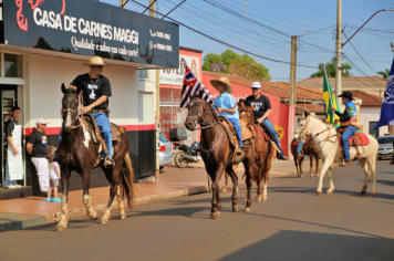 Foto - Desfile Cívico de 7 de Setembro emociona Campos Novos Paulista