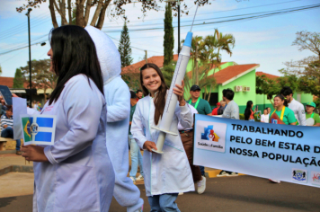Foto - Desfile Cívico de 7 de Setembro emociona Campos Novos Paulista