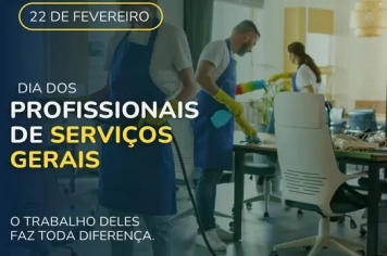 Dia dos Profissionais de Serviços Gerais
