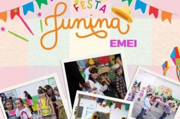 EMEI realizou no dia de hoje a tradicional festa junina