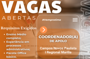 Vaga de Emprego!!