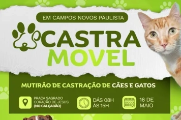 Castra Móvel em Campos Novos Paulista