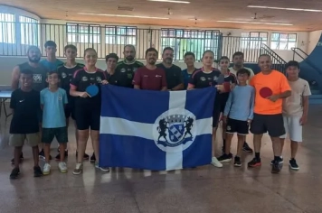 Atletas do Tênis de Mesa participam de amistoso em Palmital