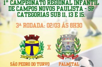 1º Campeonato Regional Infantil de Campos Novos Paulista