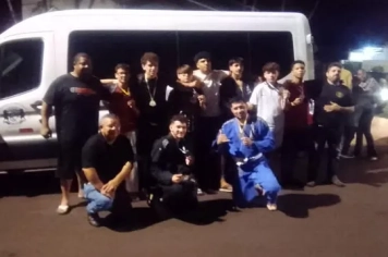 Atletas de Jiu-Jitsu representam o município em evento em Cândido Mota