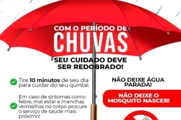 Alerta de Saúde Pública: Reforce a Prevenção Contra a Dengue!