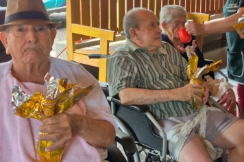 Páscoa com carinho no Recanto de Idosos 