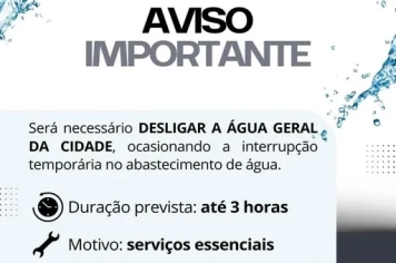 AVISO IMPORTANTE