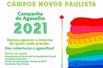 Aquece Campos Novos Paulista - Campanha do Agasalho 2021