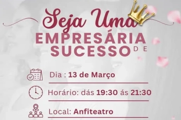 Palestra Especial em Comemoração ao Mês da Mulher