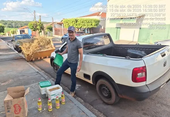 MEIO AMBIENTE PROMOVE AÇÃO DE TROCA DE ÓLEO USADO