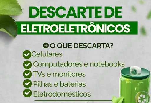 DESCARTE CONSCIENTE DE ELETROELETRÔNICOS