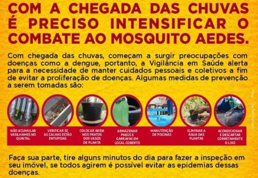 Com a Chuva, o Cuidado Precisa Dobrar!