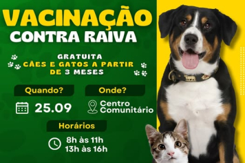 Vacinação Contra a Raiva
