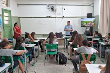 DEPARTAMENTO MUNICIPAL DE MEIO AMBIENTE REALIZA PALESTRA TECNICA.