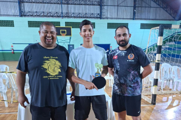 Torneio de Tênis de Mesa movimenta Campos Novos Paulista