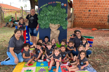 Celebrando o Dia da Árvore na Creche Alzira Vieira Bertoncini