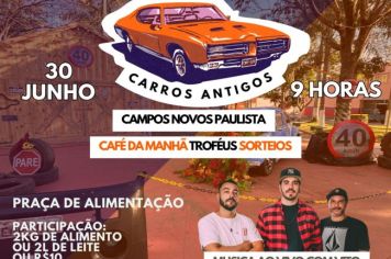 3º Encontro de Carros Antigos 
