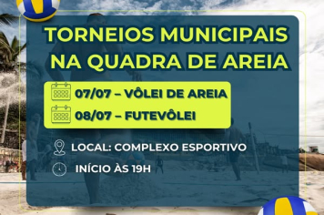 Torneio de Vôlei de Areia: Chaves Definidas e Emoção Garantida!