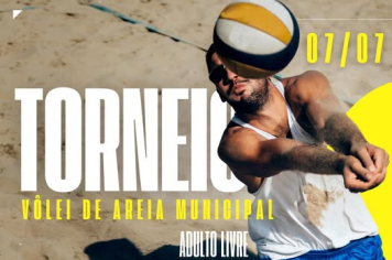 Torneio Municipal de Vôlei de Areia – Adulto Livre