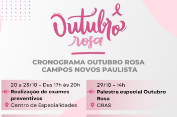 Outubro Rosa: juntos pela prevenção e pela vida