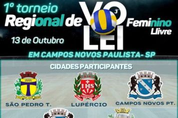 1º Torneio Regional de Vôlei Feminino