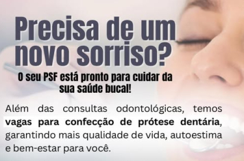Precisa de um novo sorriso?