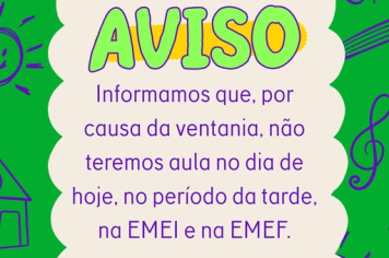 Aulas Suspensas Hoje