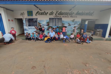 Alunos do Pré II da EMEI Emerson Fernando Dalevedove Participam da Semana do Meio Ambiente