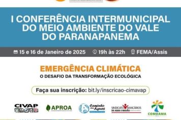 1ª Conferência Intermunicipal de Meio Ambiente do Vale do Paranapanema