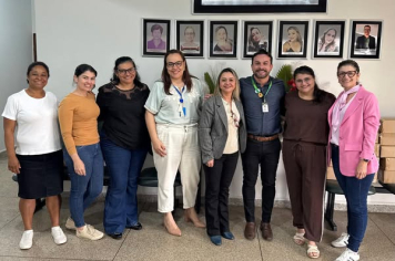 Visita de Supervisoras de Ensino fortalece ações educacionais em Campos Novos Paulista