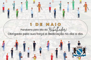 Prefeitura de Campos Novos Paulista celebra o Dia do Trabalhador