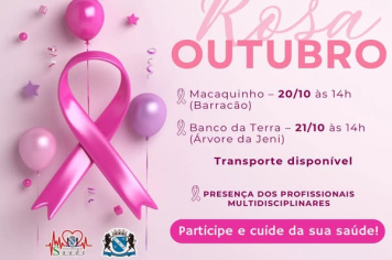 Outubro Rosa: um gesto de amor e cuidado!