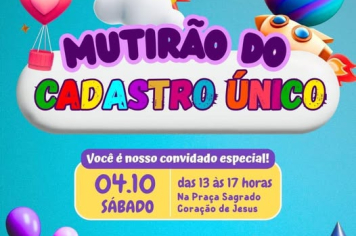 Mutirão de Atualização do Cadastro Único