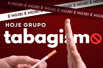 Encontro do Grupo de Combate ao Tabagismo acontece hoje