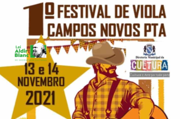 1º Festival de Viola Campos Novos Paulista 