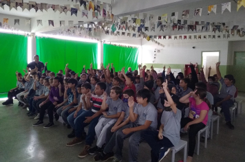 Palestra sobre Preservação Ambiental com a Polícia Militar Ambiental de Assis