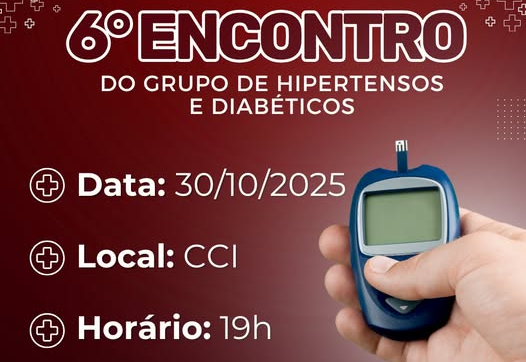 Encontro do Grupo de Hipertensos e Diabéticos