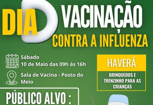 Dia D de Vacinação Contra a Influenza