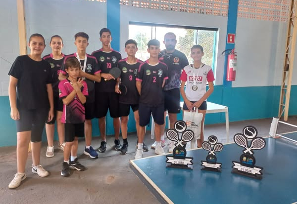Destaque no Torneio Regional de Tênis de Mesa