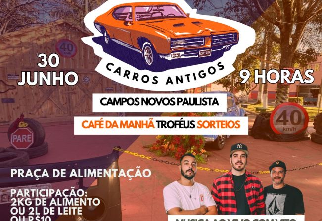 3º Encontro de Carros Antigos