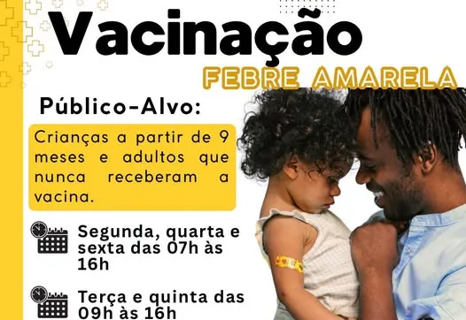 Vacinação Contra a Febre Amarela: Proteção ao Seu Alcance