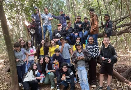  7º ano vive experiência inesquecível no Parque Ecológico