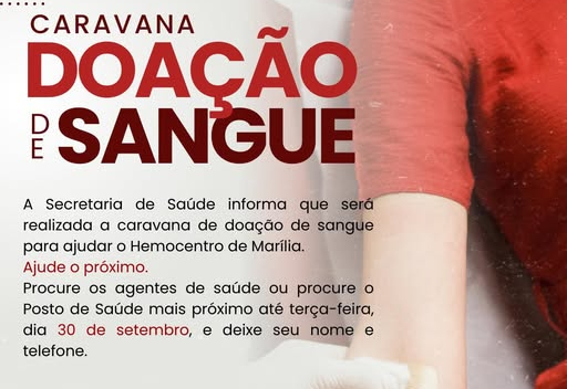 Caravana de Doação de Sangue