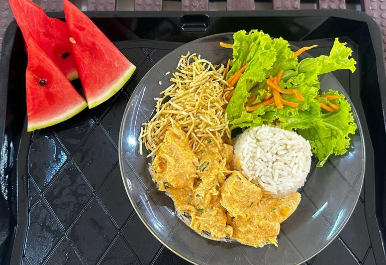 Merenda escolar saborosa e nutritiva encanta os alunos!