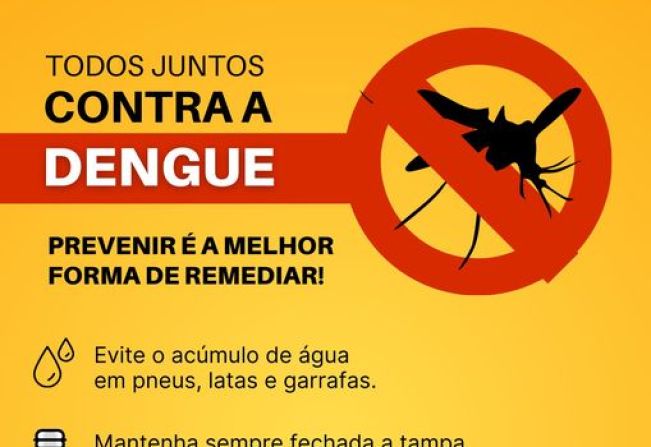 PREVENÇÃO: A MELHOR FORMA DE SE COMBATER A DENGUE